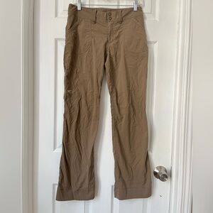 Arc'teryx PARAPET Hiking Lightweight tan Nylon Outdoors Pant Women's size 4